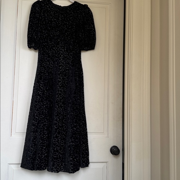 Sea New York Dresses & Skirts - Like New Worn Once Beautiful Velvet Dress With Burnt Out Detail By Sea New York
